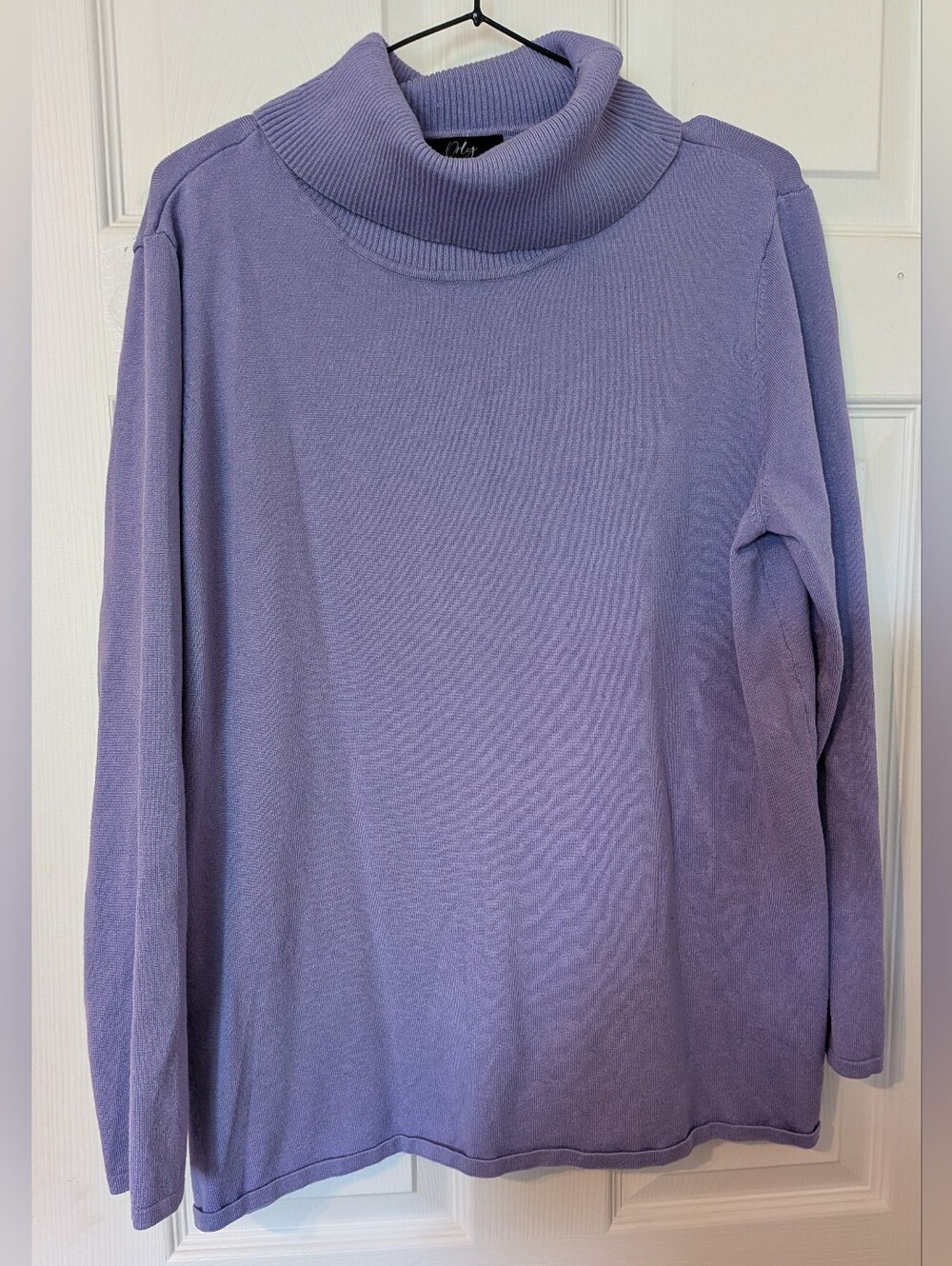 Soft Turtleneck Sweater - Lavender